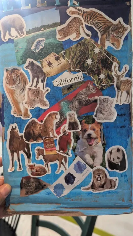 Animals Galore themed week at Pachis art studio summer camp in Linda Vista, San Diego